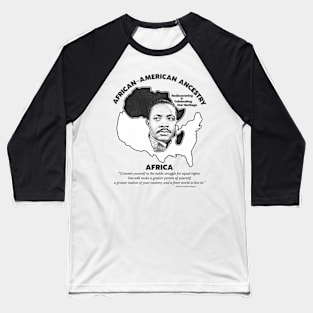 African-American Ancestry Baseball T-Shirt
